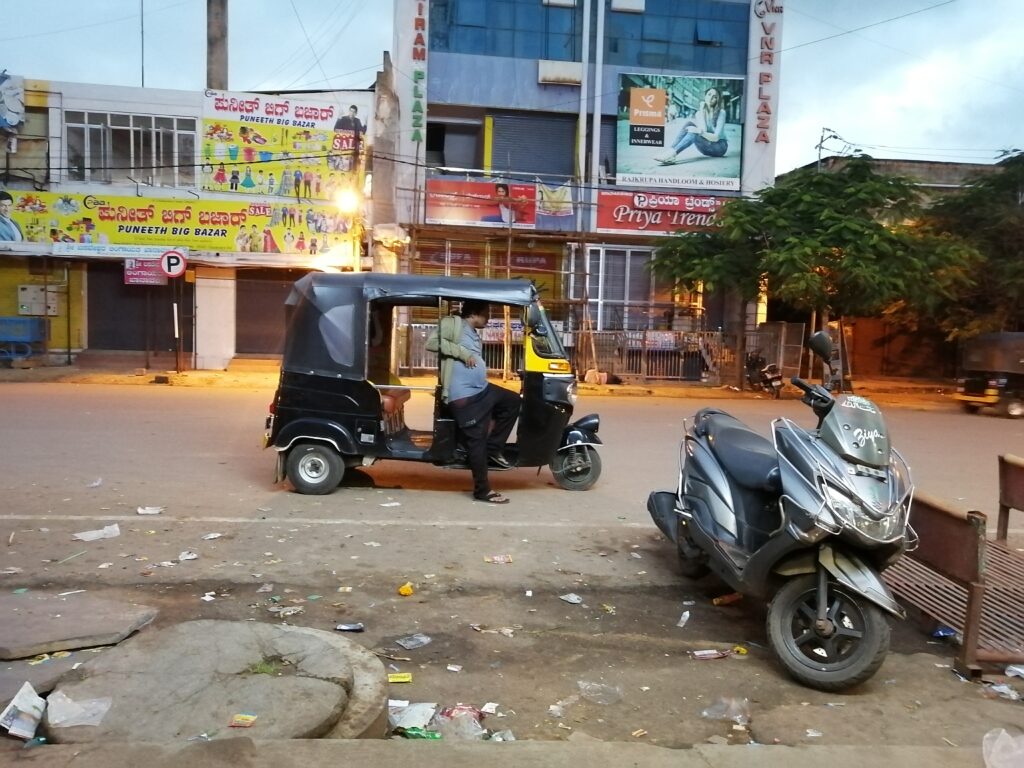 インド・ホスペットにいたリキシャガイ